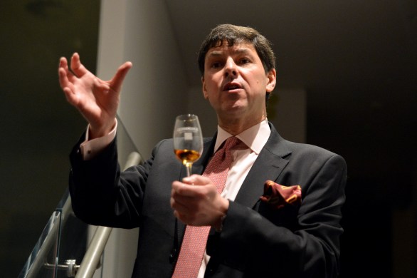 Dr William (Bill) Lumsden. In his role as Head of Distilling & Whisky Creation at Glenmorangie 