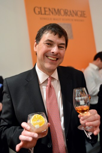 Dr William (Bill) Lumsden. In his role as Head of Distilling & Whisky Creation at Glenmorangie